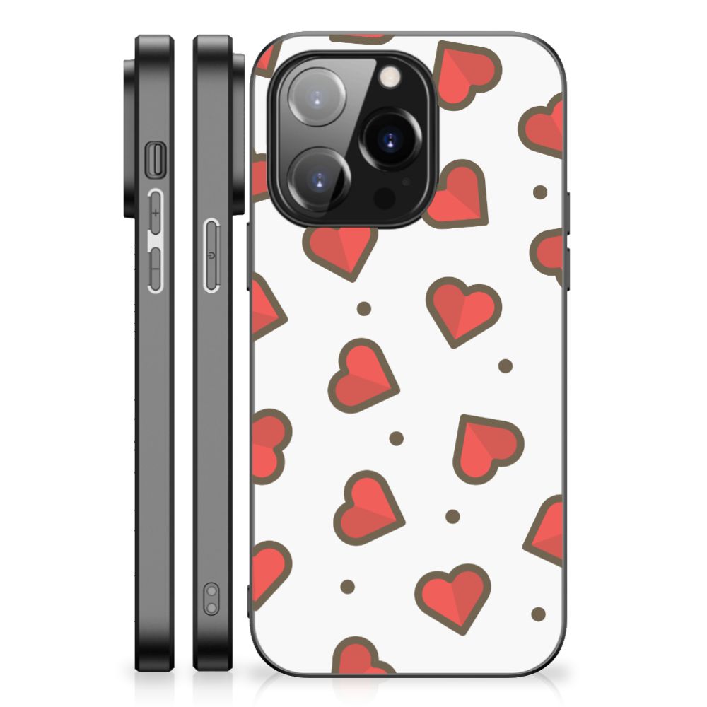 iPhone 14 Pro Back Case Hearts B2C Telecom