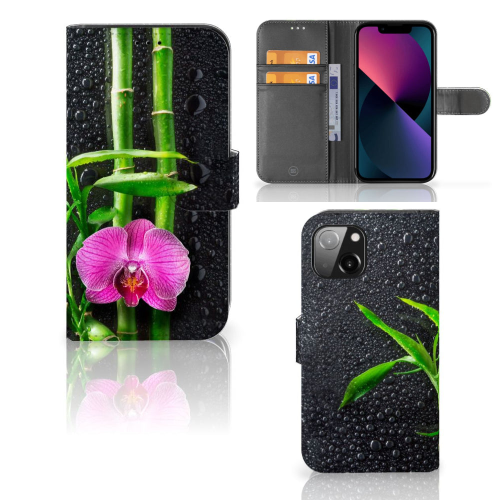 Apple iPhone 13 Hoesje Orchidee