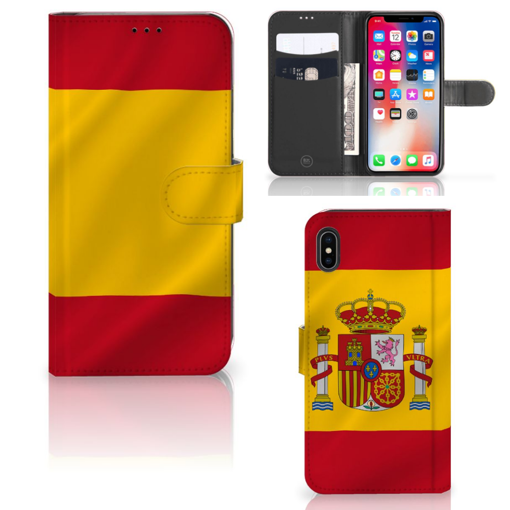 Apple iPhone Xs Max Bookstyle Case Spanje