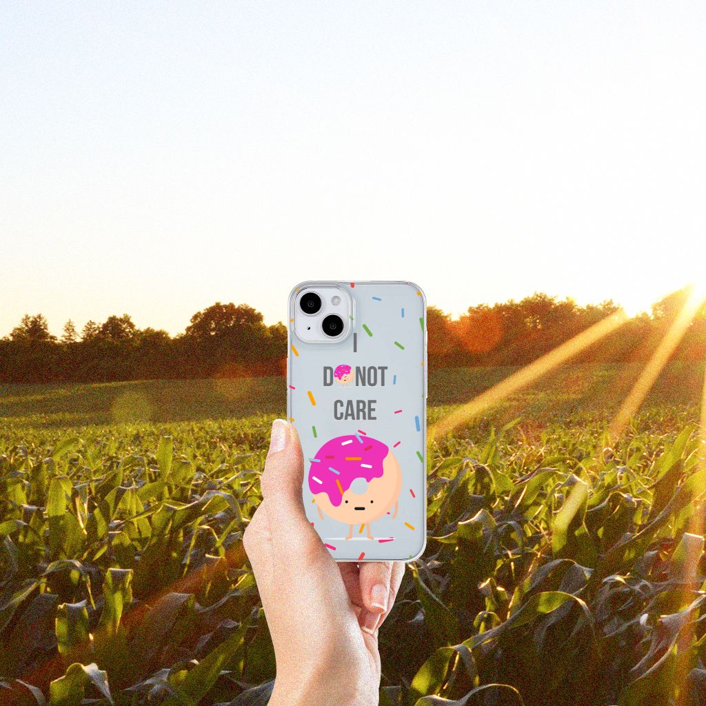 iPhone 15 Siliconen Case Donut Roze B2C Telecom