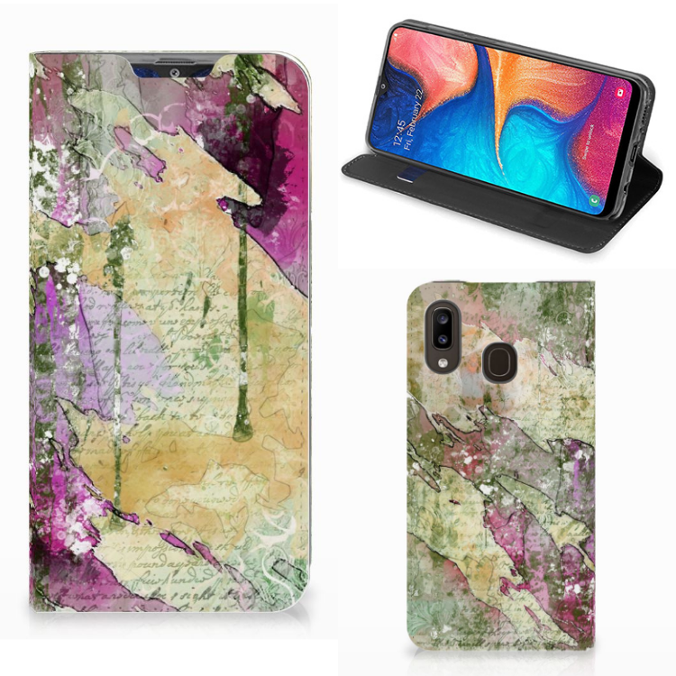 Bookcase Samsung Galaxy A30 Letter Painting