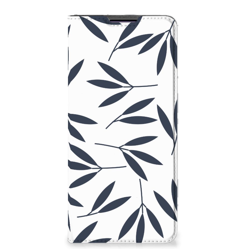 Motorola Edge 30 Pro Smart Cover Leaves Blue - B2C Telecom