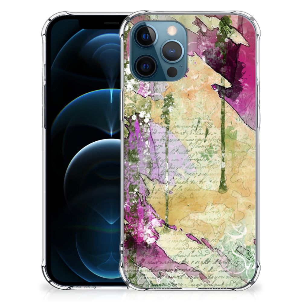 Back Cover iPhone 12 | 12 Pro Letter Painting