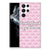 Samsung Galaxy S22 Ultra Silicone-hoesje Flowers Pink DTMP