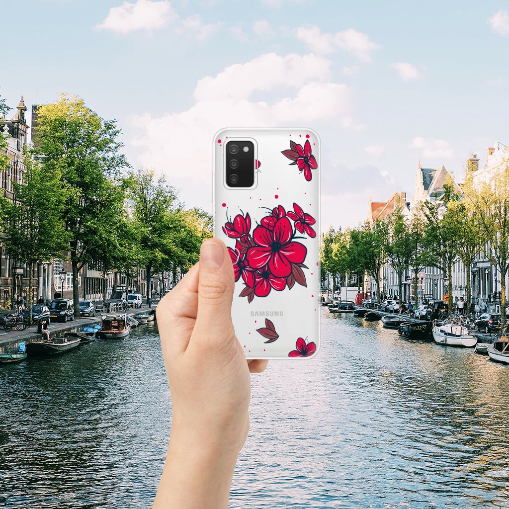 Samsung Galaxy A03S TPU Case Blossom Red B2C Telecom