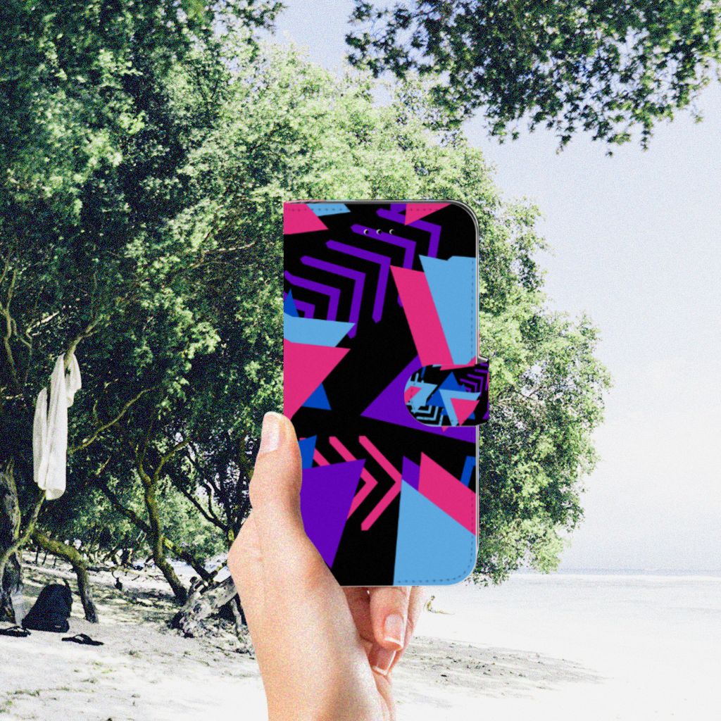 Apple iPhone 7 Plus | 8 Plus Book Case Funky Triangle