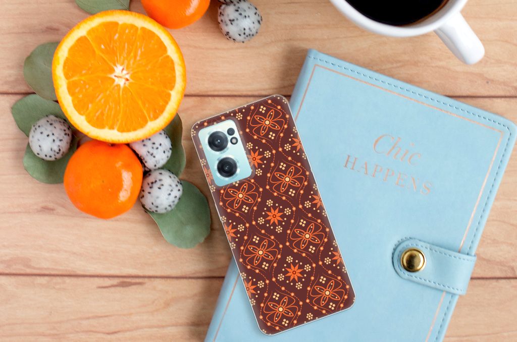 OnePlus Nord CE 2 5G TPU bumper Batik Brown B2C Telecom