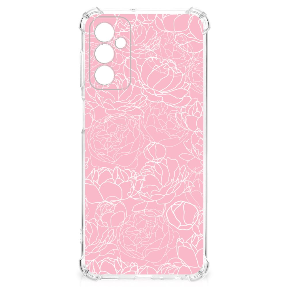 Samsung Galaxy M13 4G | M23 Case White Flowers B2C Telecom