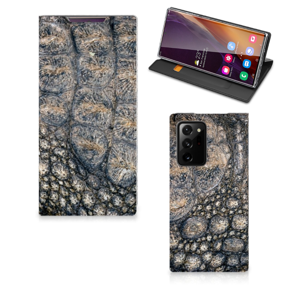 Samsung Galaxy Note 20 Ultra Hoesje maken Krokodillenprint - B2C Telecom