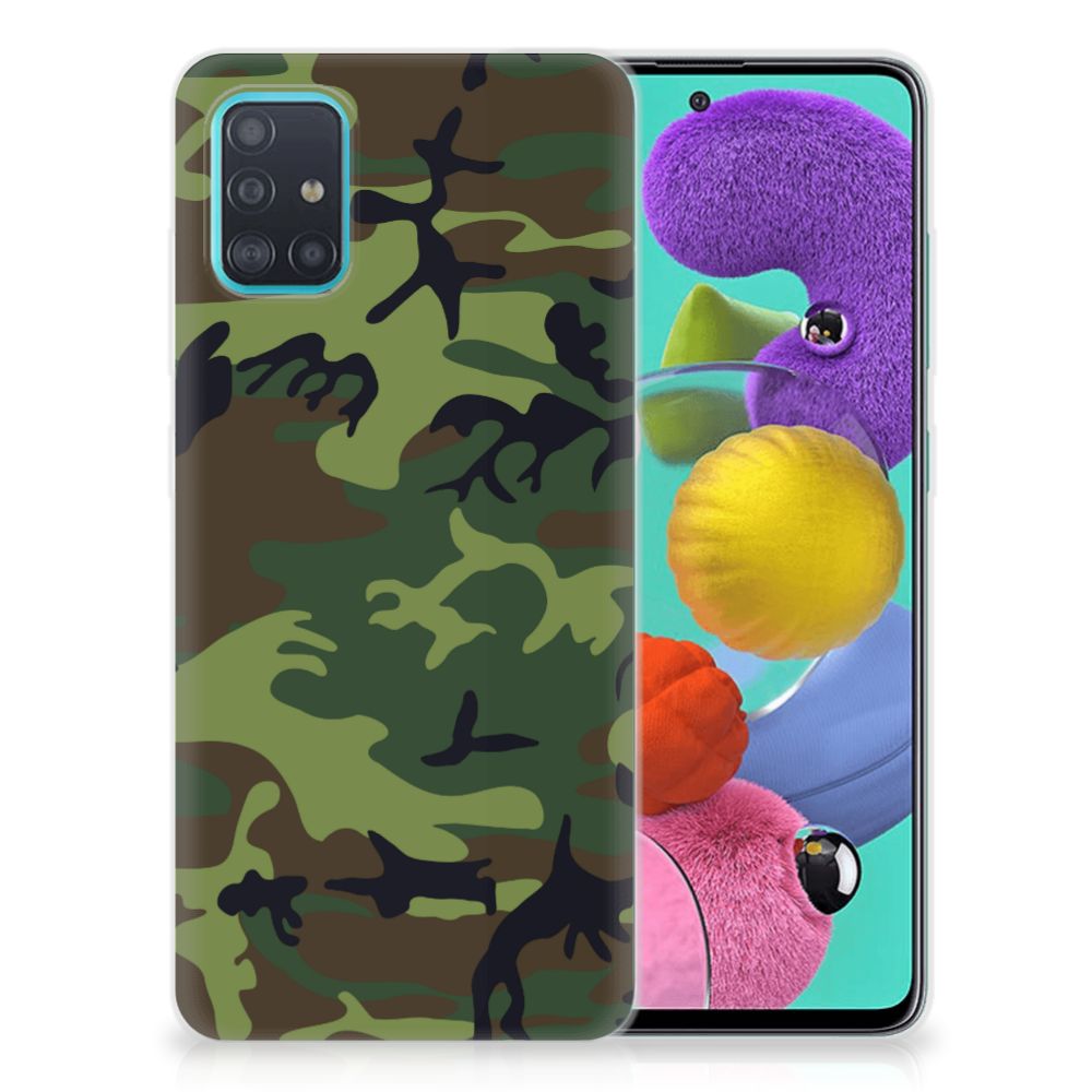 Samsung Galaxy A51 TPU bumper Army Dark