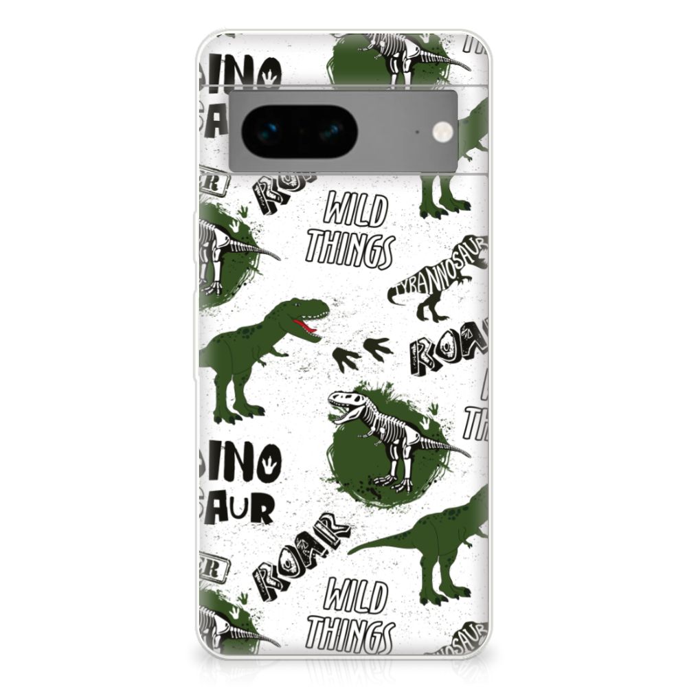 TPU Hoesje voor Google Pixel 7 Dinosaurus B2C Telecom