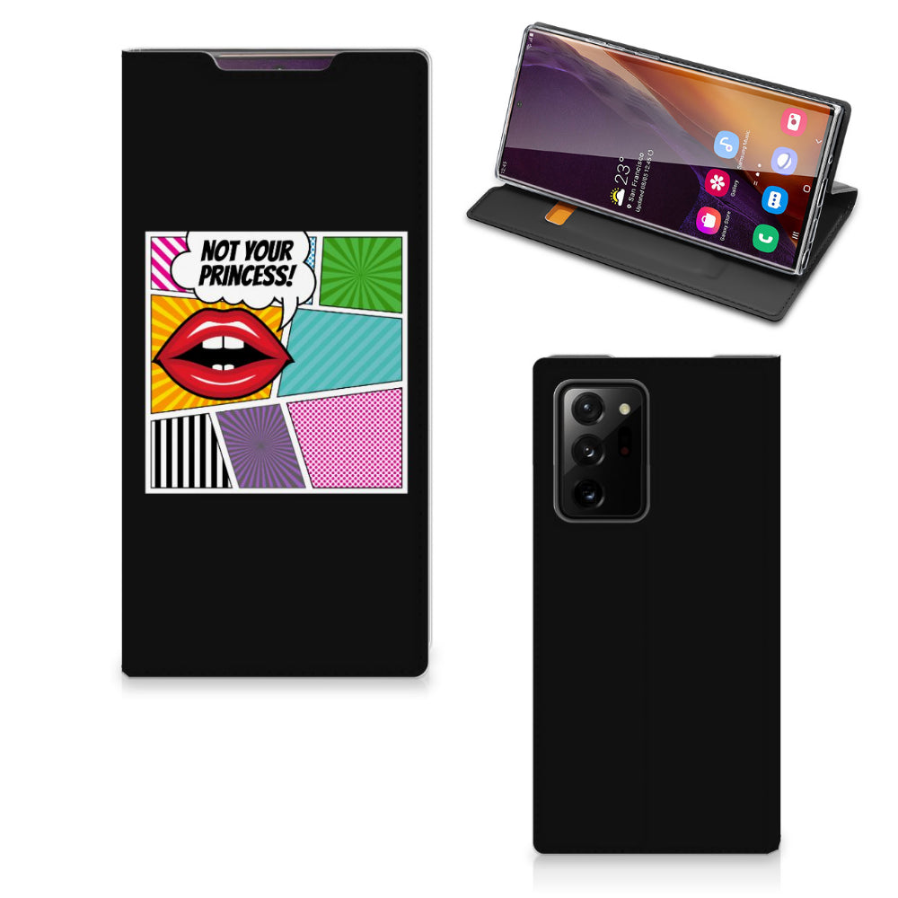 Samsung Galaxy Note 20 Ultra Hippe Standcase Popart Princess