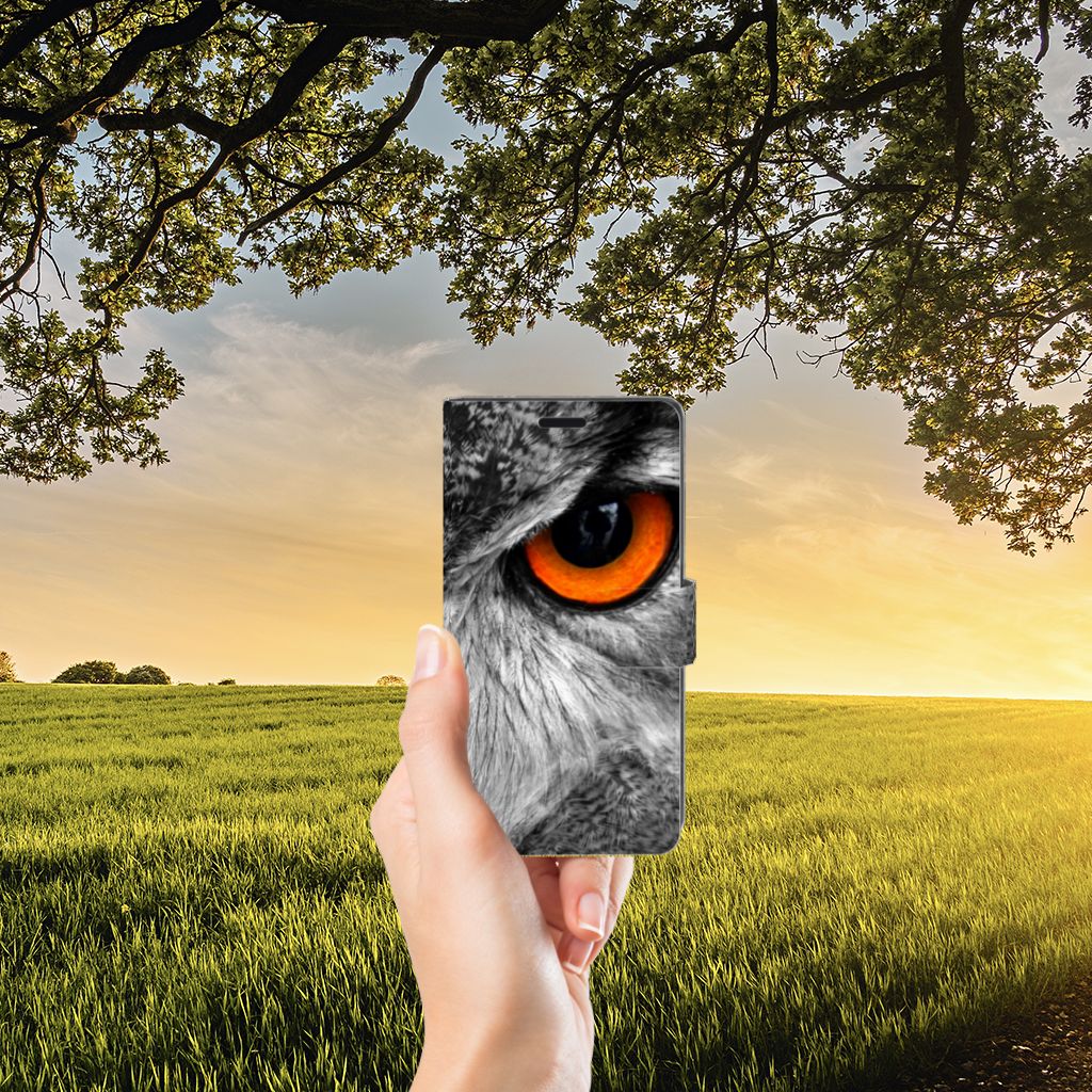 Sony Xperia XZ | Sony Xperia XZs Telefoonhoesje met Pasjes Uil