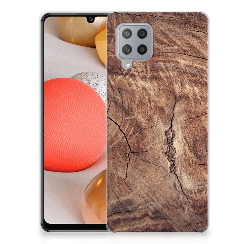 Samsung Galaxy A42 Bumper Hoesje Tree Trunk