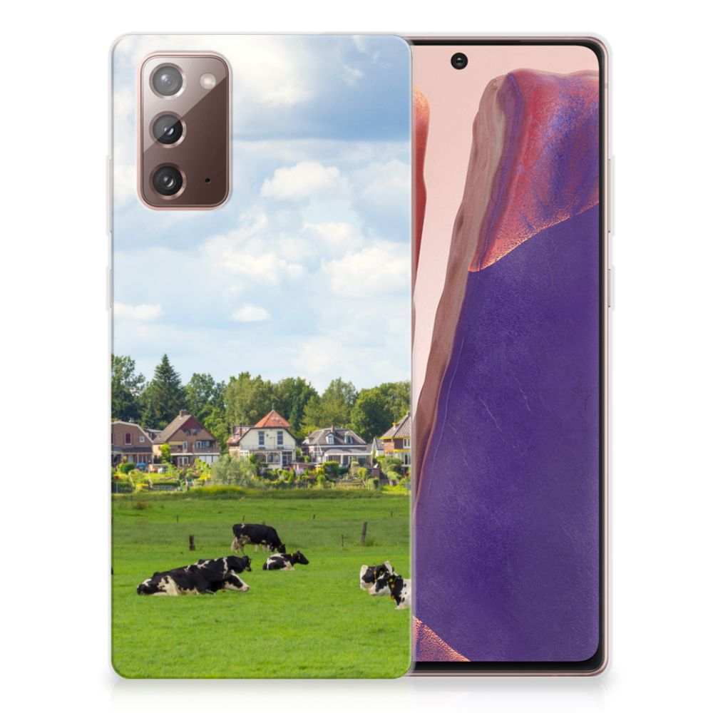 Samsung Note 20 TPU Hoesje Koeien B2C Telecom
