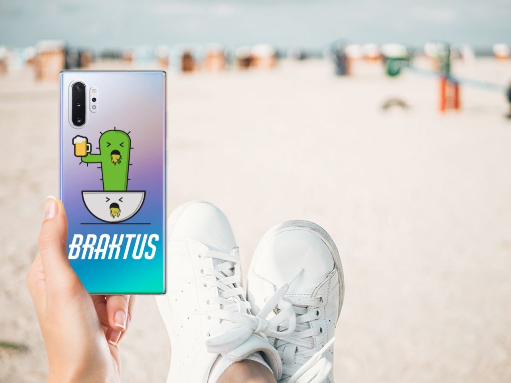 Samsung Galaxy Note 10 Plus Telefoonhoesje met Naam Braktus