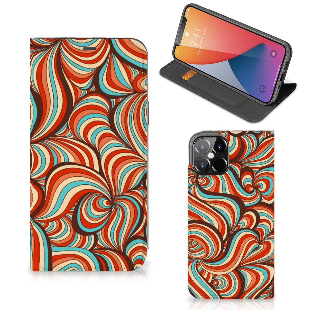 iPhone 12 Pro Max Bookcase Retro