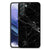 Samsung Galaxy S22 Plus Marmeren Print Telefoonhoesje Marmer Zwart - Origineel Cadeau Vader B2C Telecom
