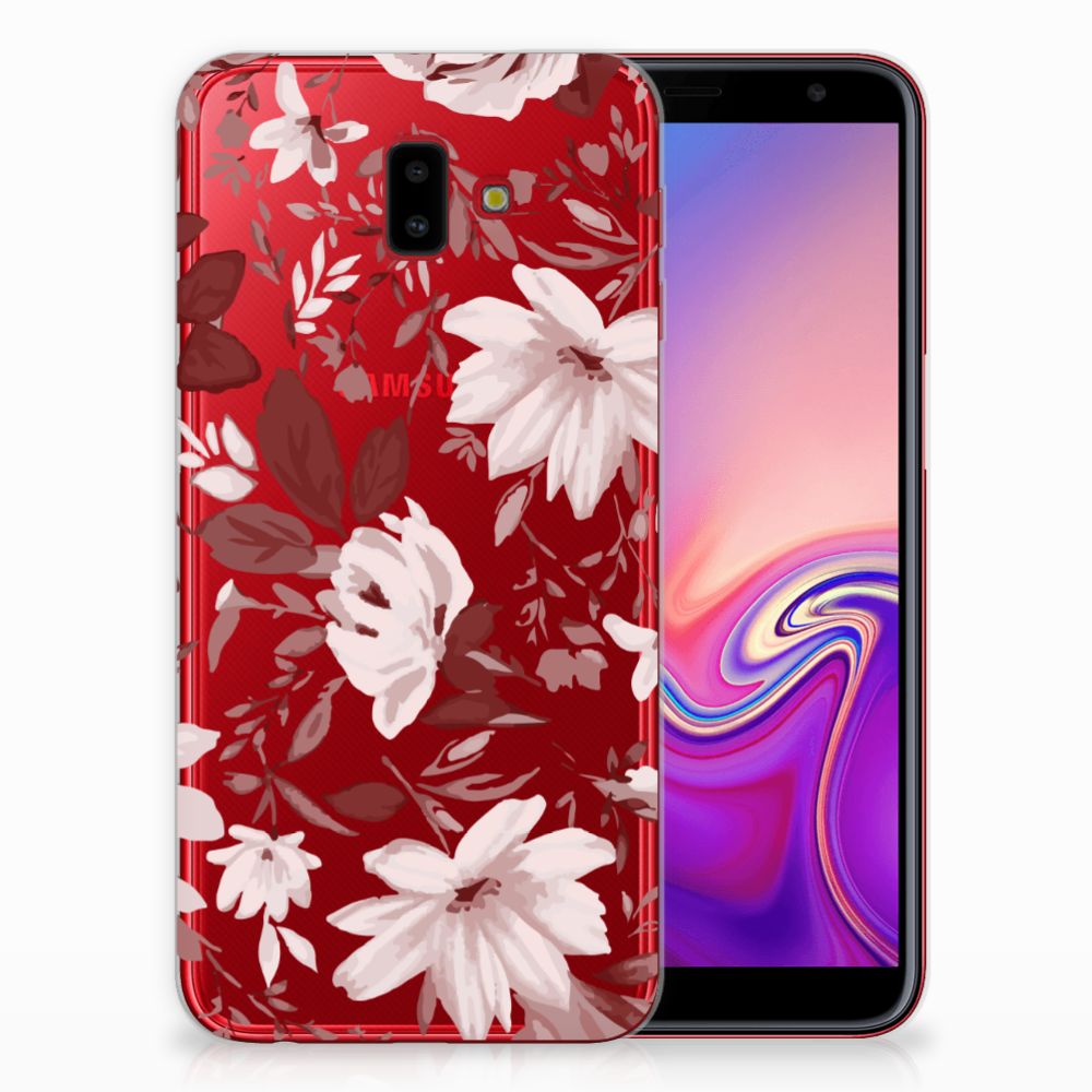 Hoesje maken Samsung Galaxy J6 Plus (2018) Watercolor Flowers