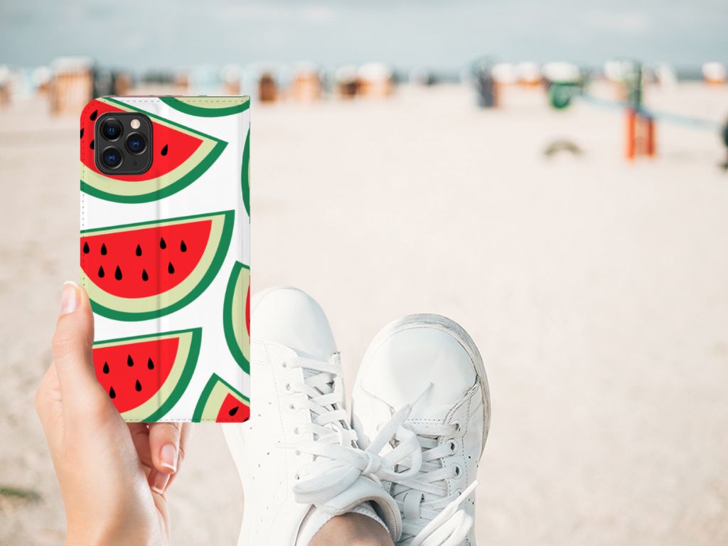 Apple iPhone 11 Pro Max Flip Style Cover Watermelons