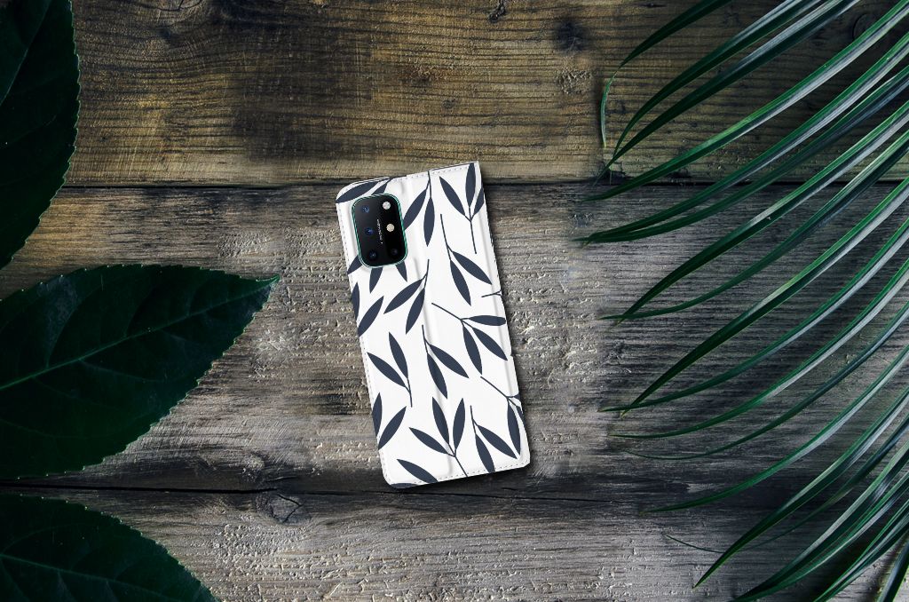 OnePlus 8T Smart Cover Leaves Blue - B2C Telecom