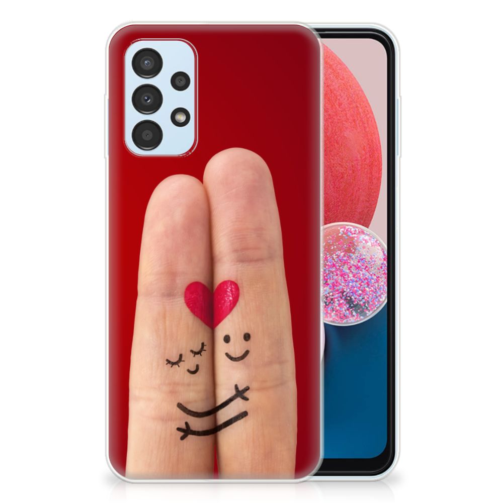 Samsung Galaxy A13 4G Silicone Back Cover Liefde - Origineel Romantisch Cadeau B2C Telecom