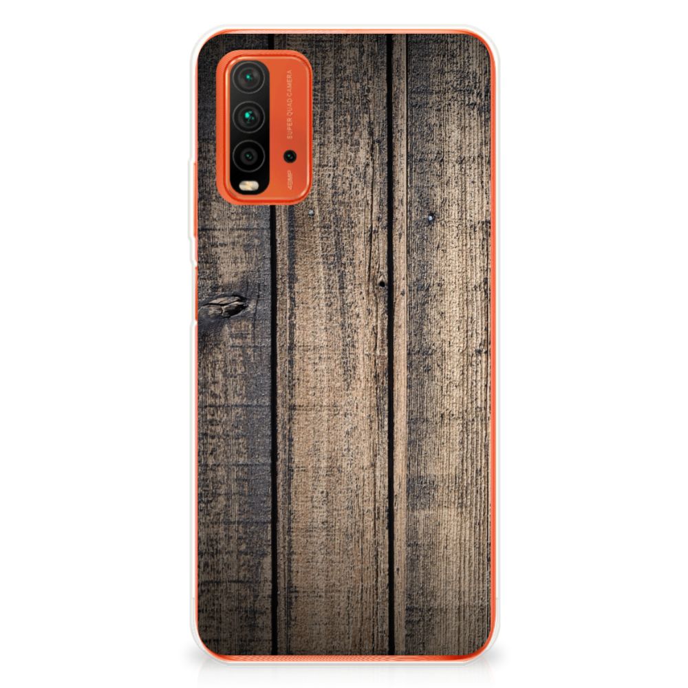 Xiaomi Poco M3 Bumper Hoesje Steigerhout