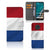 Nokia G50 Bookstyle Case Nederlandse Vlag met pasjes, design van de Nederlandse vlag.