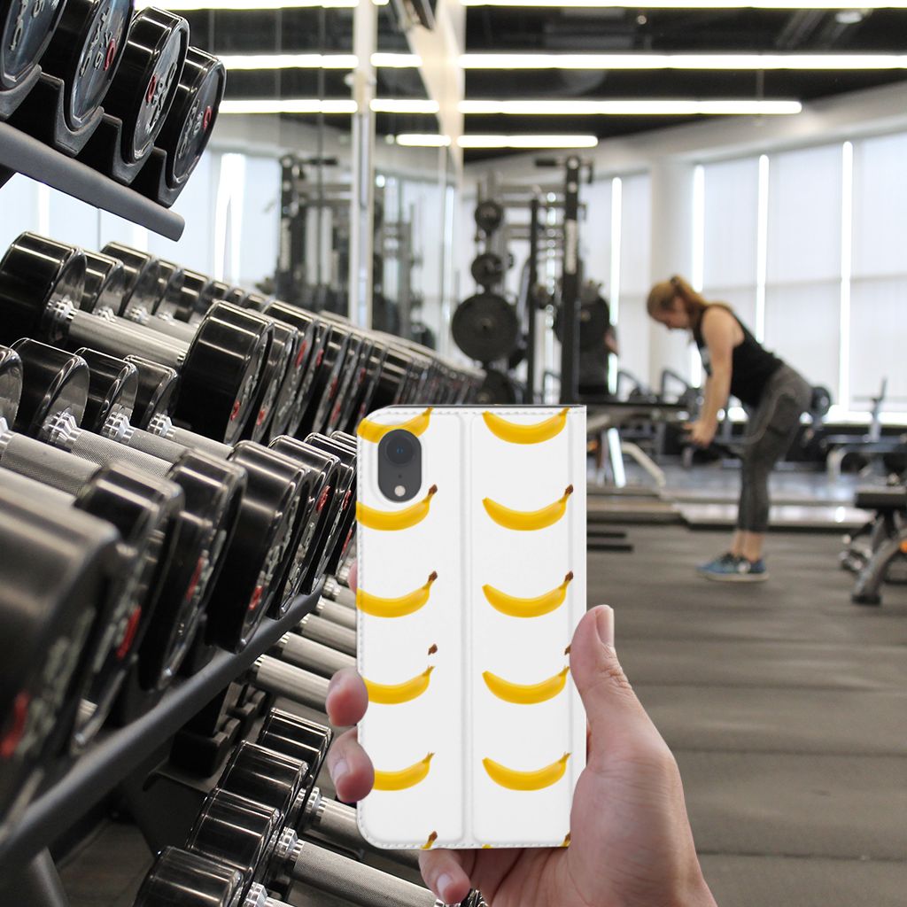 Apple iPhone Xr Flip Style Cover Banana