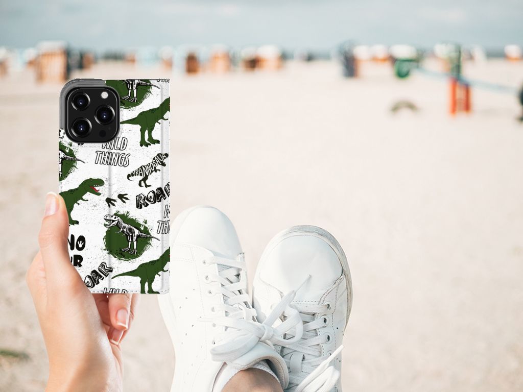 Hoesje maken voor iPhone 13 Pro Dinosaurus - B2C Telecom