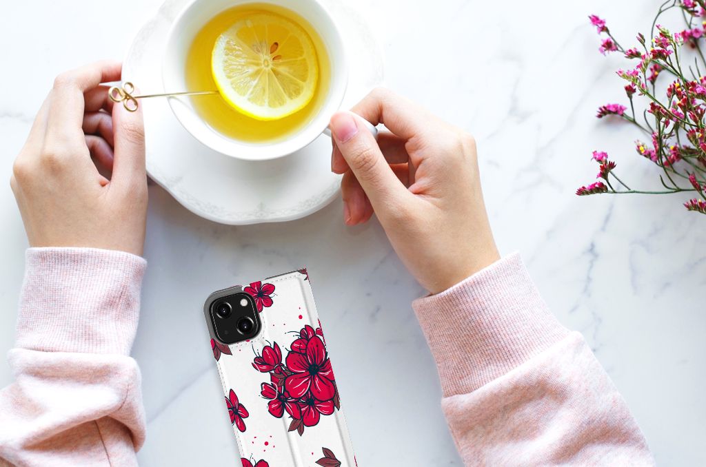 iPhone 13 Mini Smart Cover Blossom Red - B2C Telecom