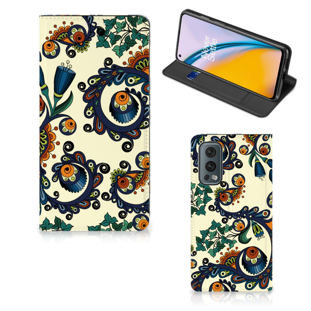 Telefoon Hoesje OnePlus Nord 2 5G Barok Flower