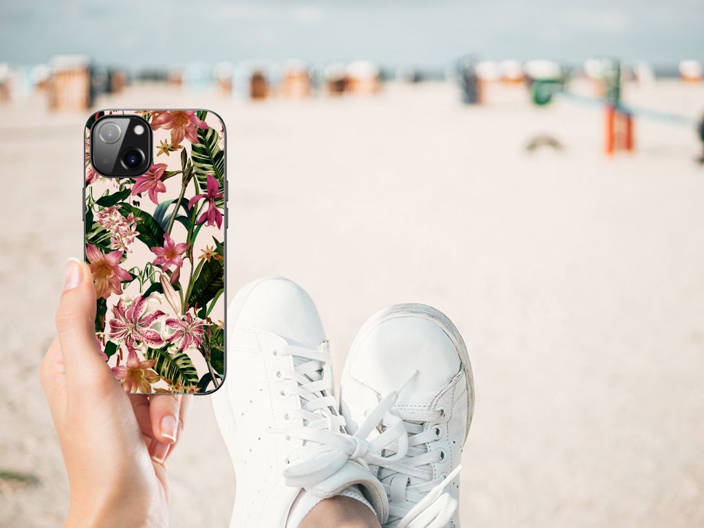 Apple iPhone 13 Bloemen Hoesje Flowers B2C Telecom