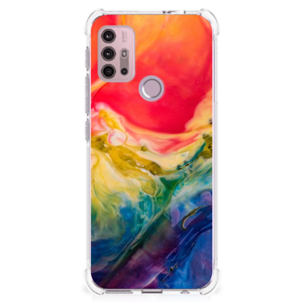 Back Cover Motorola Moto G30 | G20 | G10 Watercolor Dark B2C Telecom