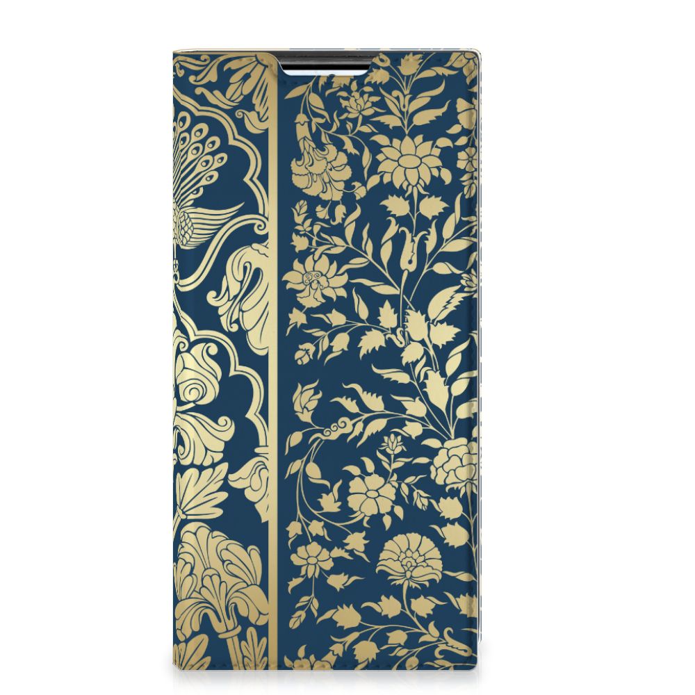 Samsung Galaxy S22 Ultra Smart Cover Beige Flowers - B2C Telecom