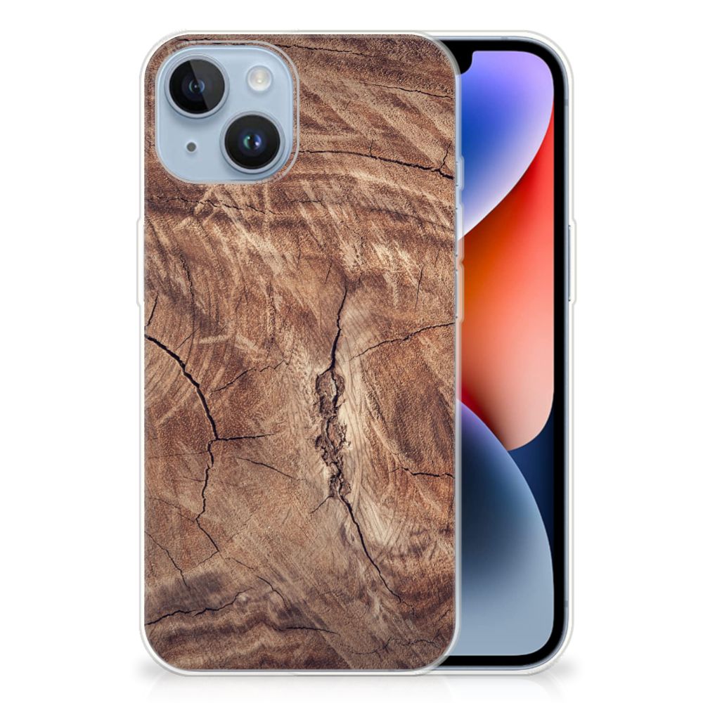 Apple iPhone 14 Bumper Hoesje Tree Trunk