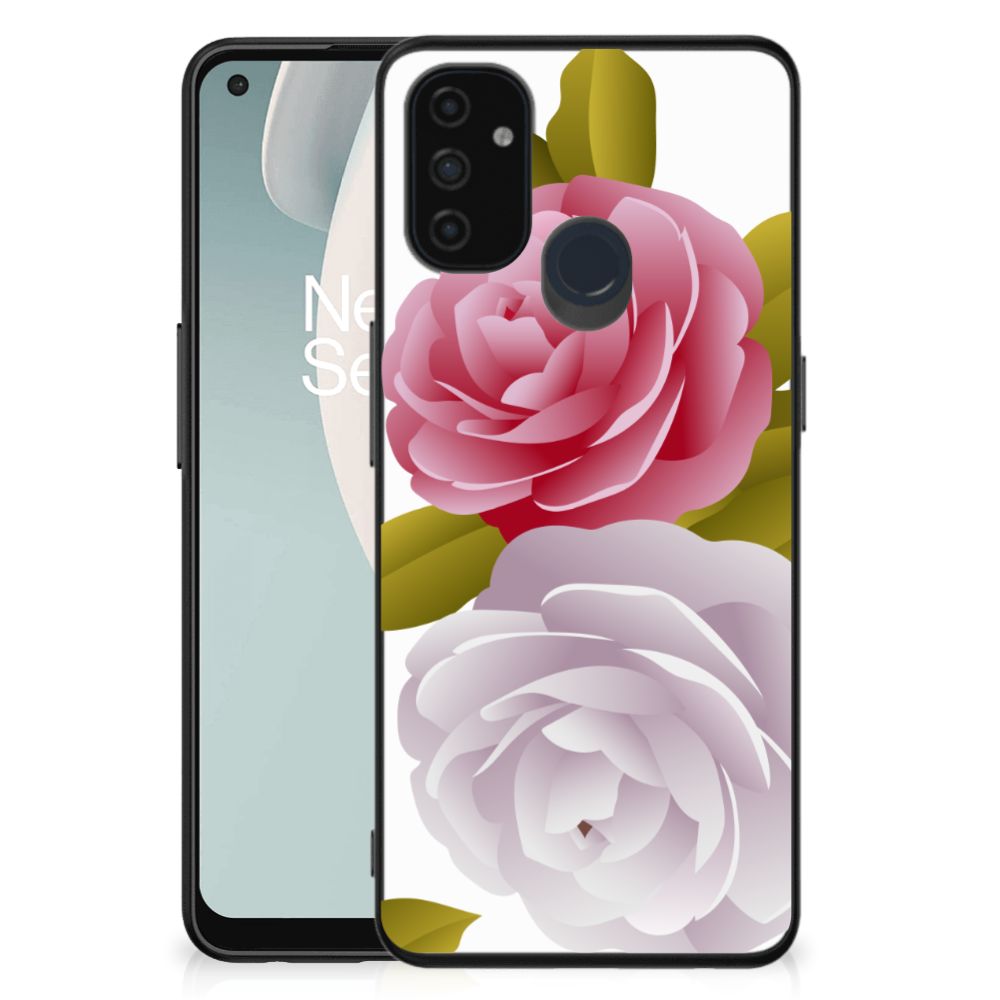 OnePlus Nord N100 Bloemen Hoesje Roses