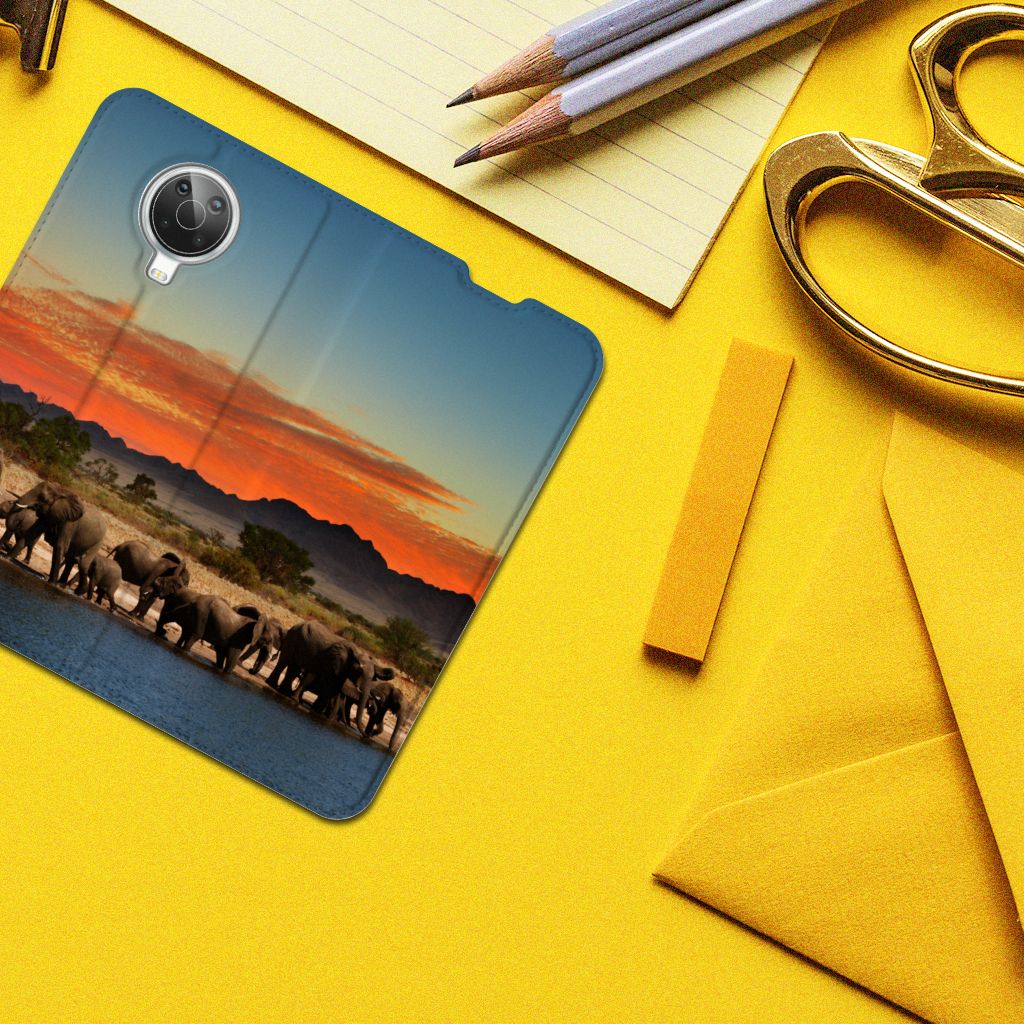 Nokia G10 | G20 Hoesje maken Olifanten - B2C Telecom