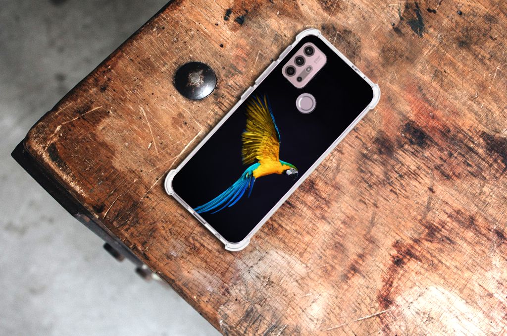 Motorola Moto G30 | G20 | G10 Case Anti-shock Papegaai B2C Telecom