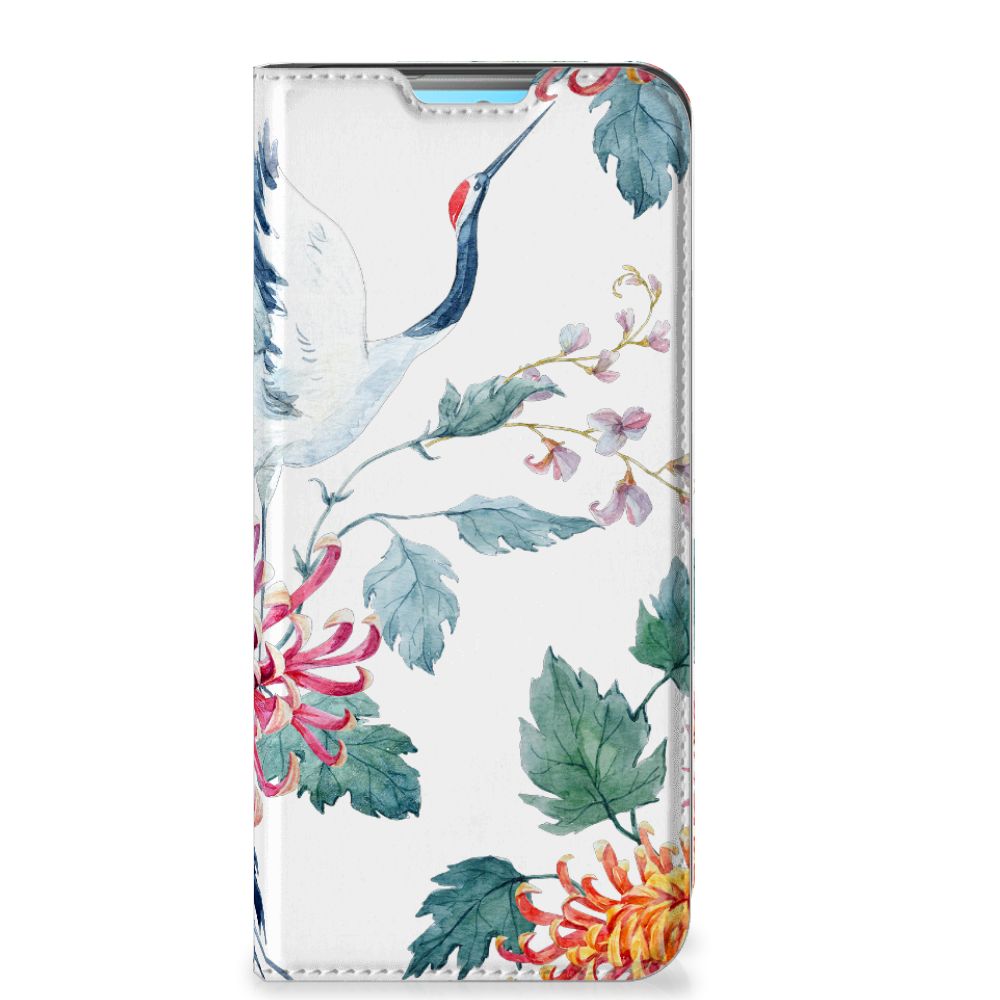 Xiaomi Redmi 10 Hoesje maken Bird Flowers - B2C Telecom