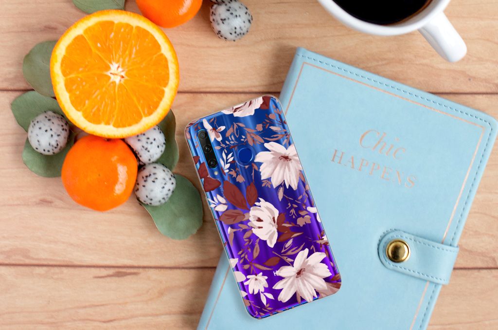 Hoesje maken Honor 20 Lite Watercolor Flowers