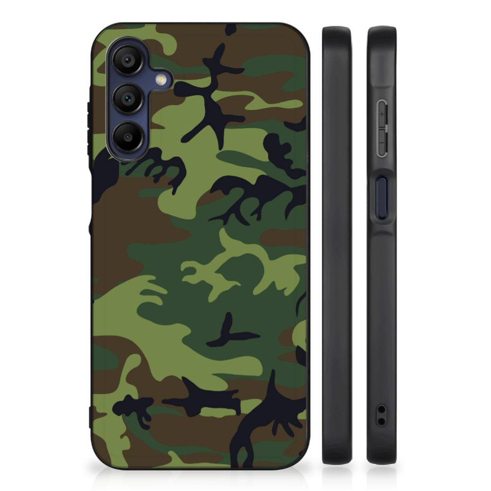Samsung Galaxy A15 Back Case Army Dark