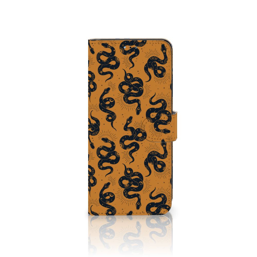 Telefoonhoesje met Pasjes voor OPPO A77 5G | A57 5G Snakes