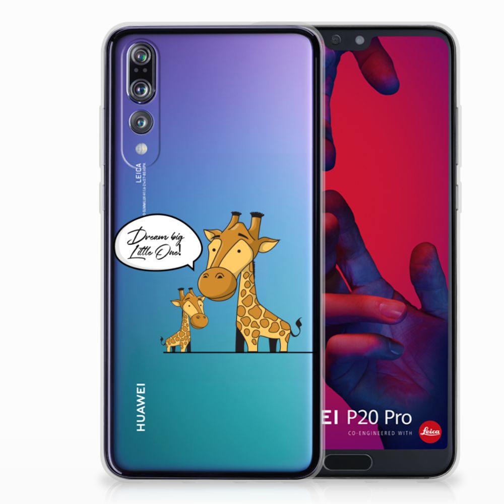 Huawei P20 Pro Telefoonhoesje met Naam Giraffe
