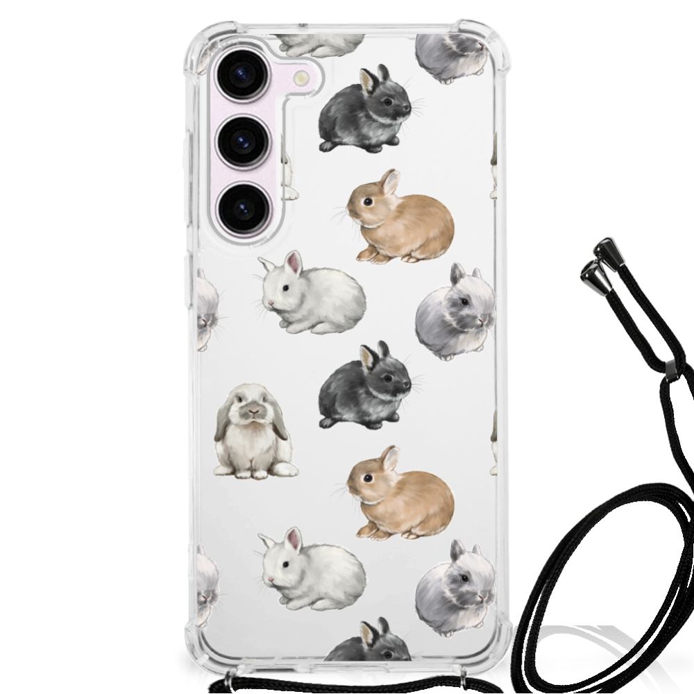 Case Anti-shock voor Samsung Galaxy S23 Konijntjes B2C Telecom
