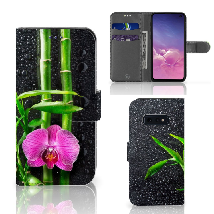Samsung Galaxy S10e Hoesje Orchidee