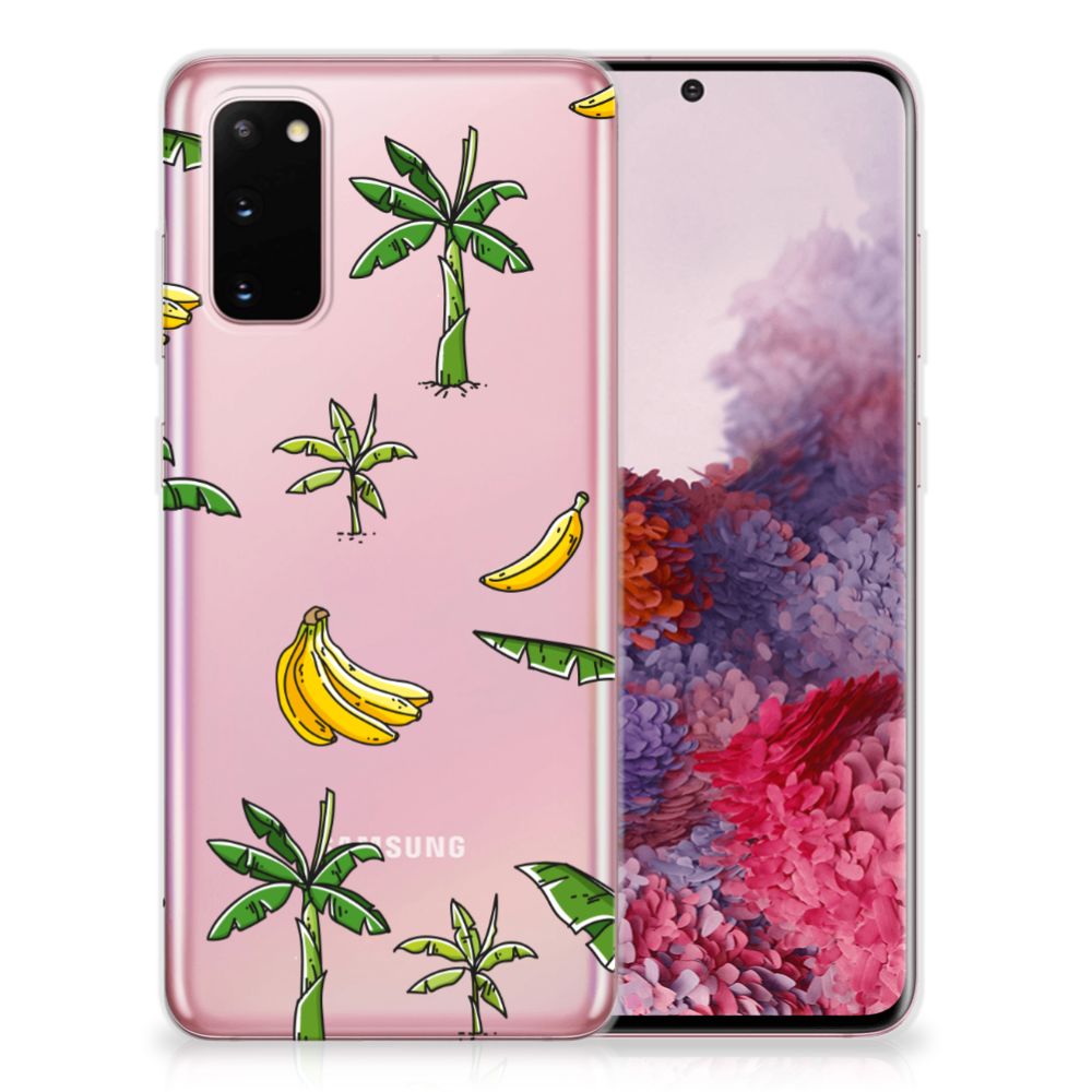 Samsung Galaxy S20 TPU Case Banana Tree
