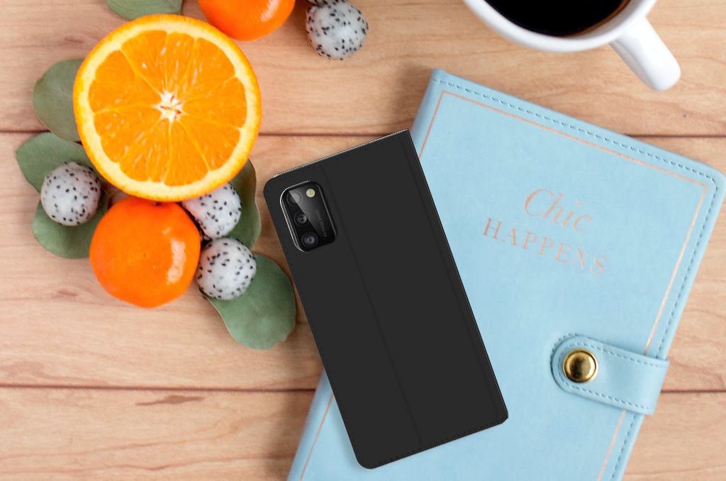 Samsung Galaxy A41 Hoesje met tekst Woke Up - Origineel Cadeau Zelf Maken - B2C Telecom