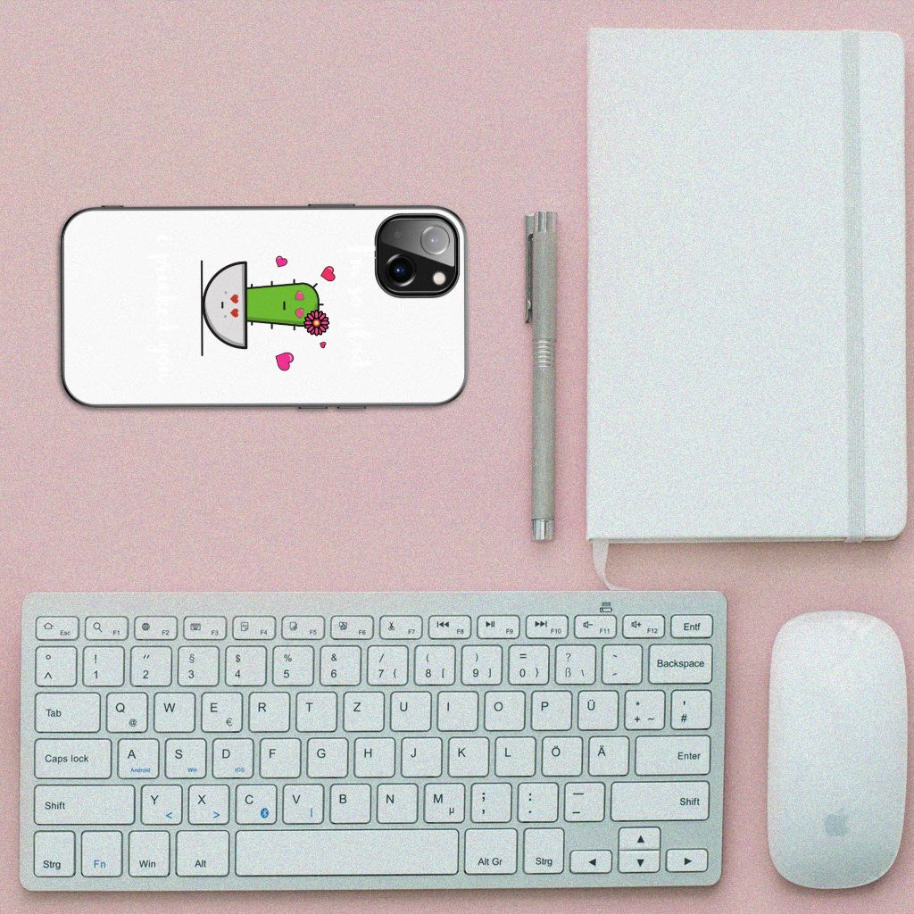 iPhone 14 Plus Hoesje Cactus Glad B2C Telecom