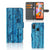 Samsung Galaxy M11 | A11 Book Style Case Wood Blue